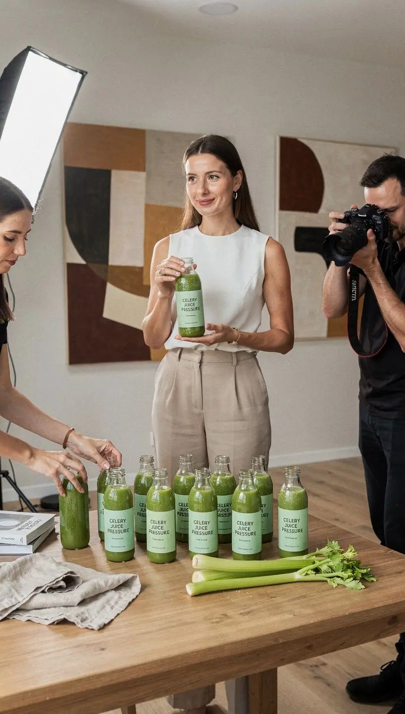 Geriamos selerijos arbatos puodelis, supakuotas ekologiškoje pakuotėje.