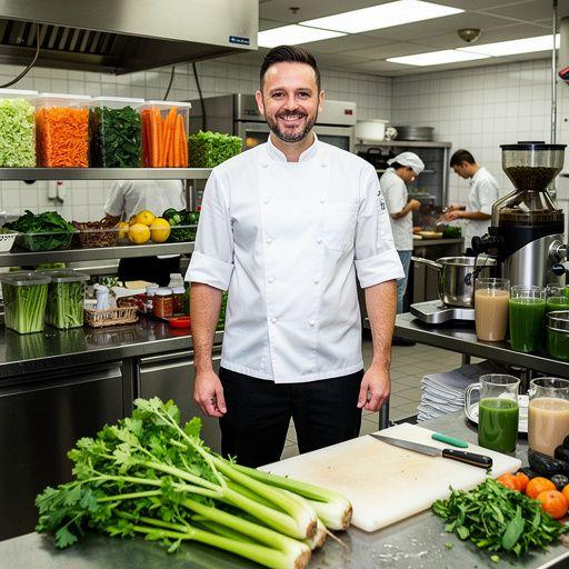 Žolelių arbatos puodelis su salierų lapais ir citrinų riekelėmis.